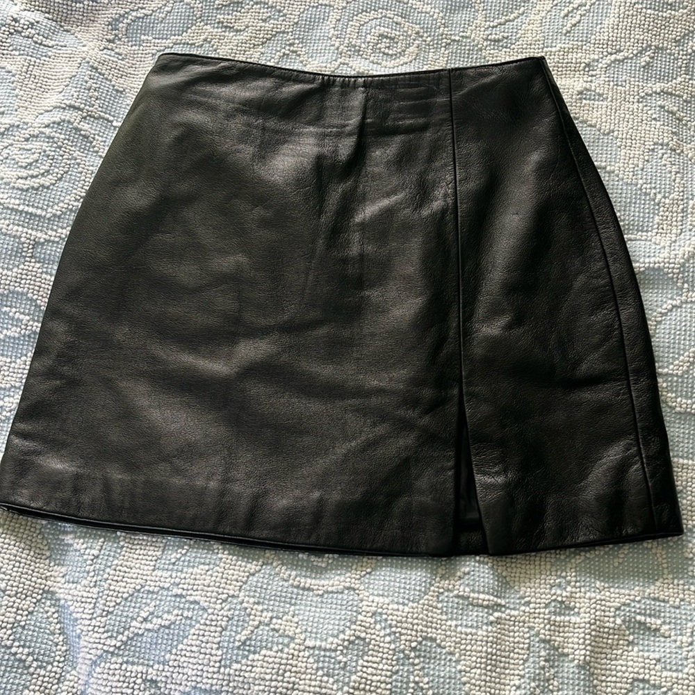 Wilson’s leather mini skirt